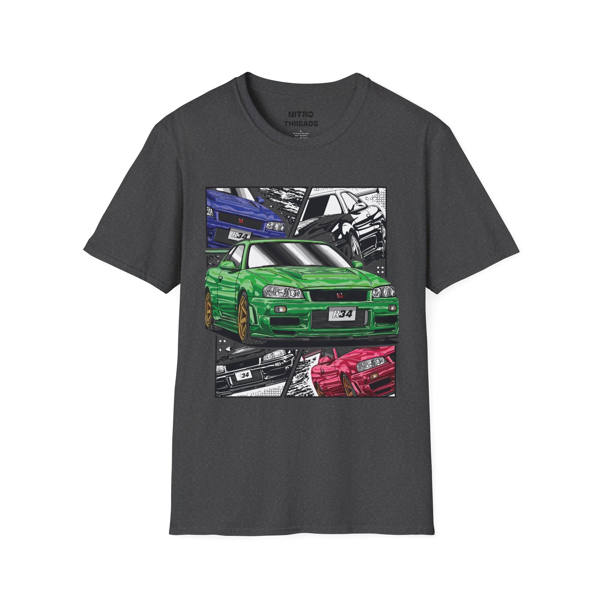 Retro Car Graphic Tee Unisex T-Shirt