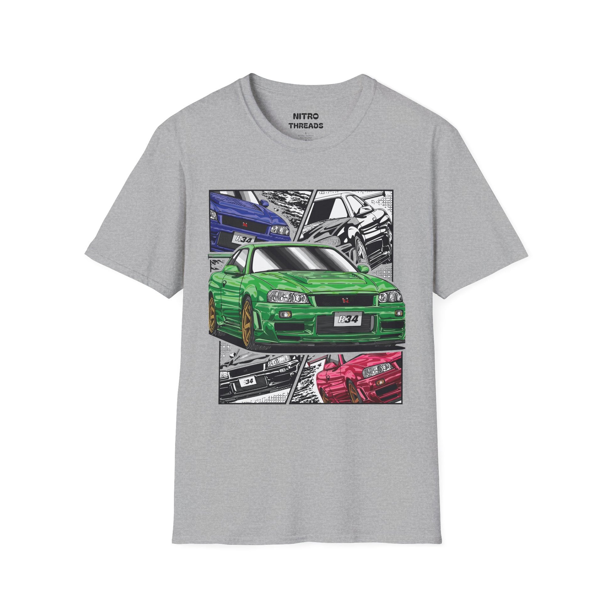 Retro Car Graphic Tee Unisex T-Shirt