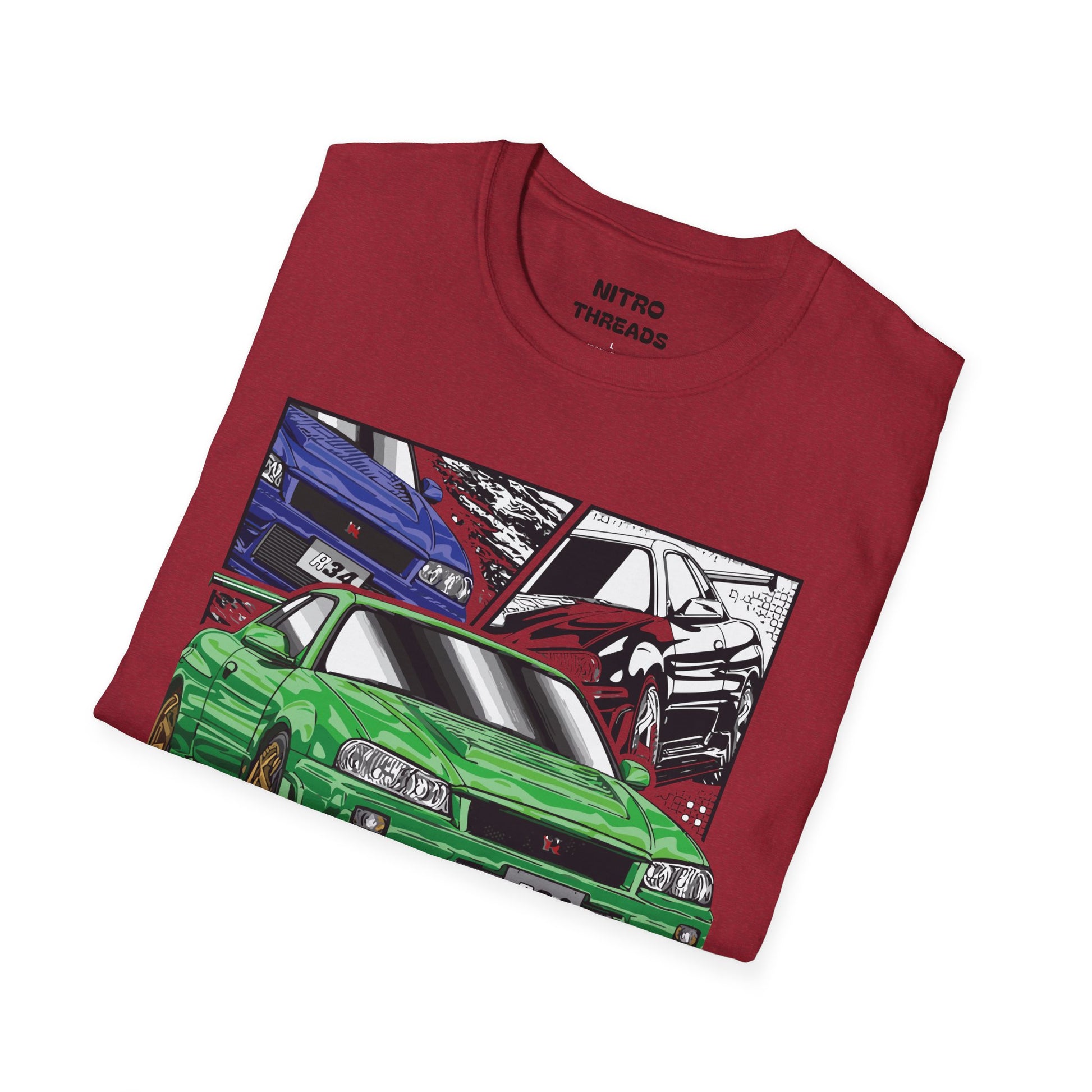 Retro Car Graphic Tee Unisex T-Shirt
