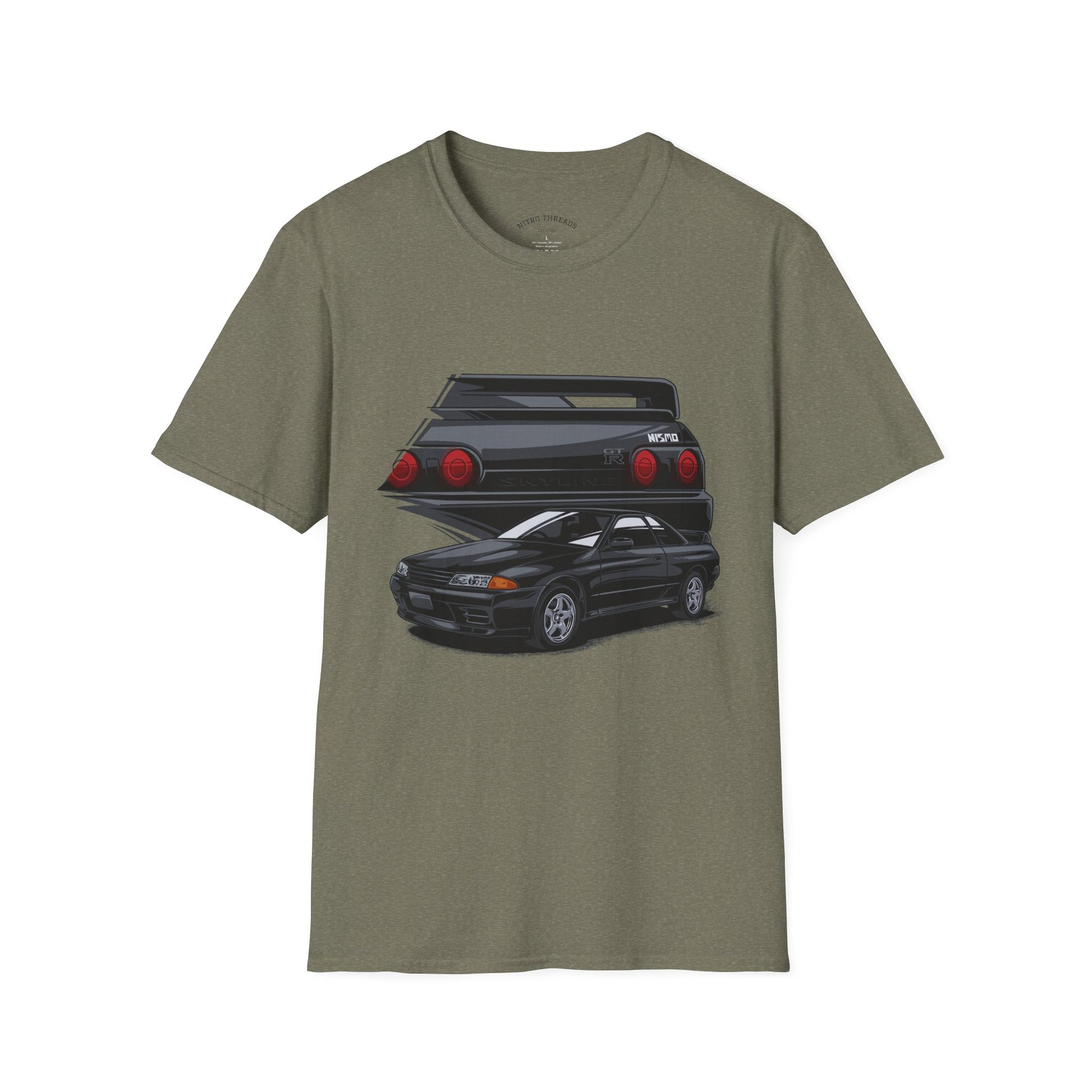Stylish Car Graphic T-Shirt