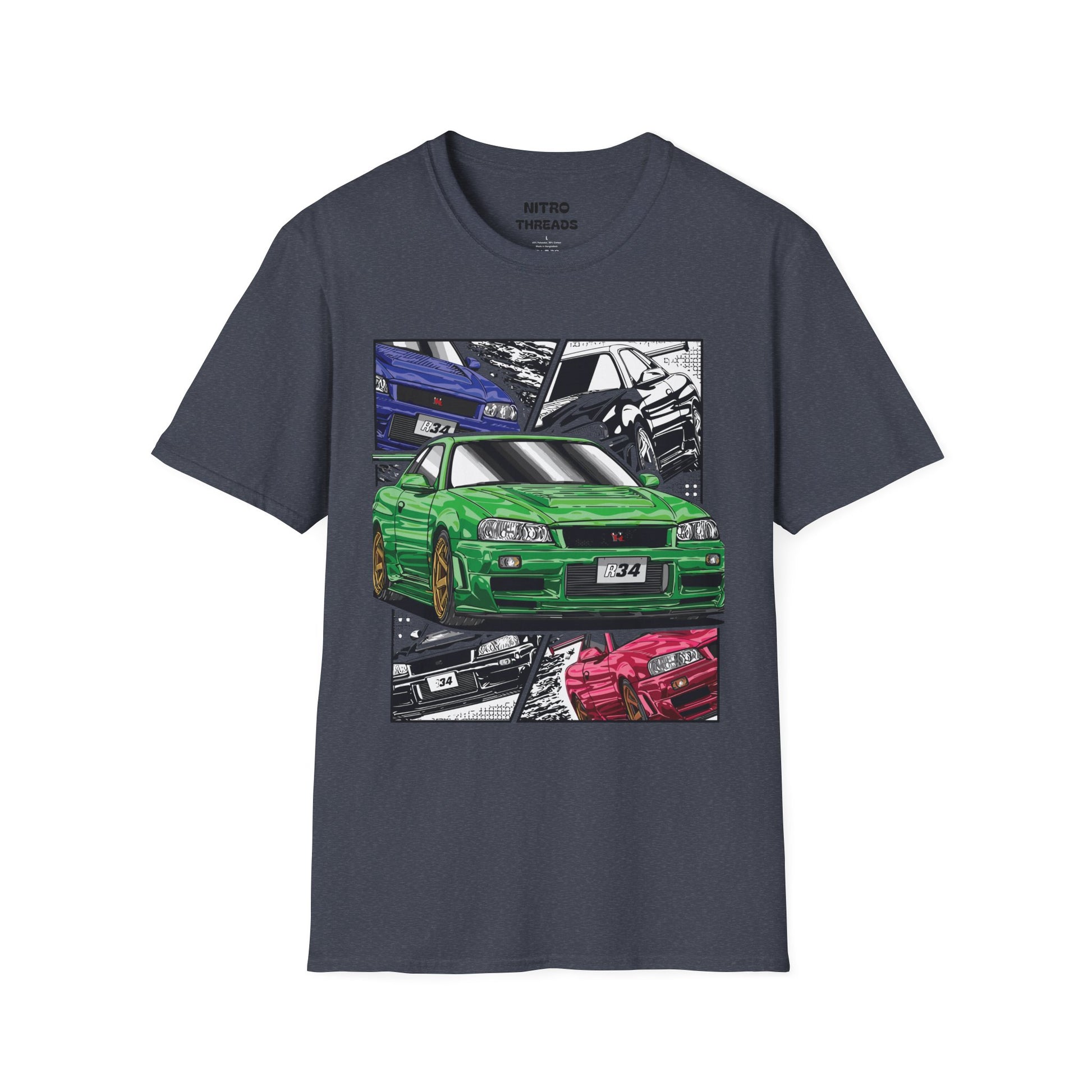 Retro Car Graphic Tee Unisex T-Shirt