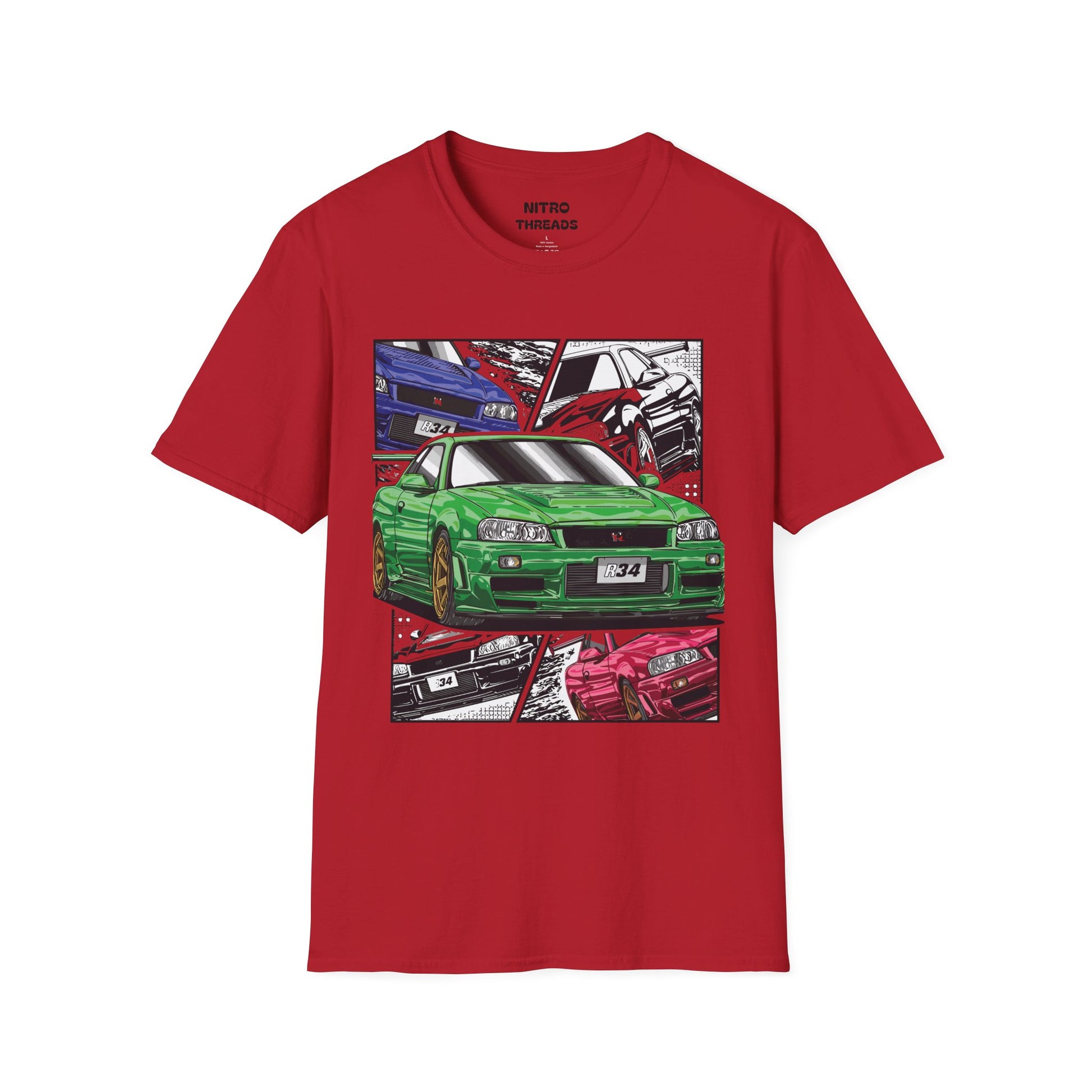 Retro Car Graphic Tee Unisex T-Shirt