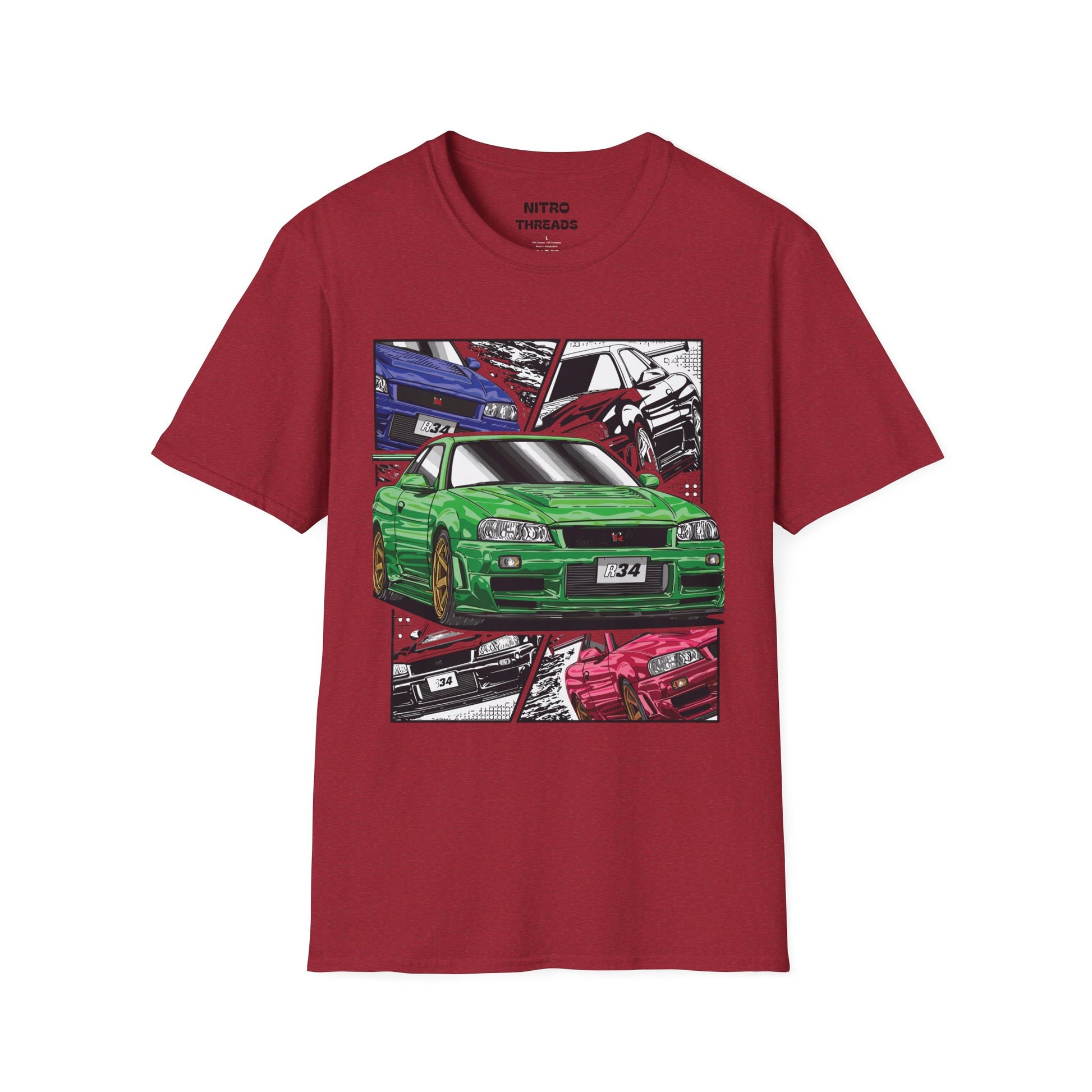 Retro Car Graphic Tee Unisex T-Shirt