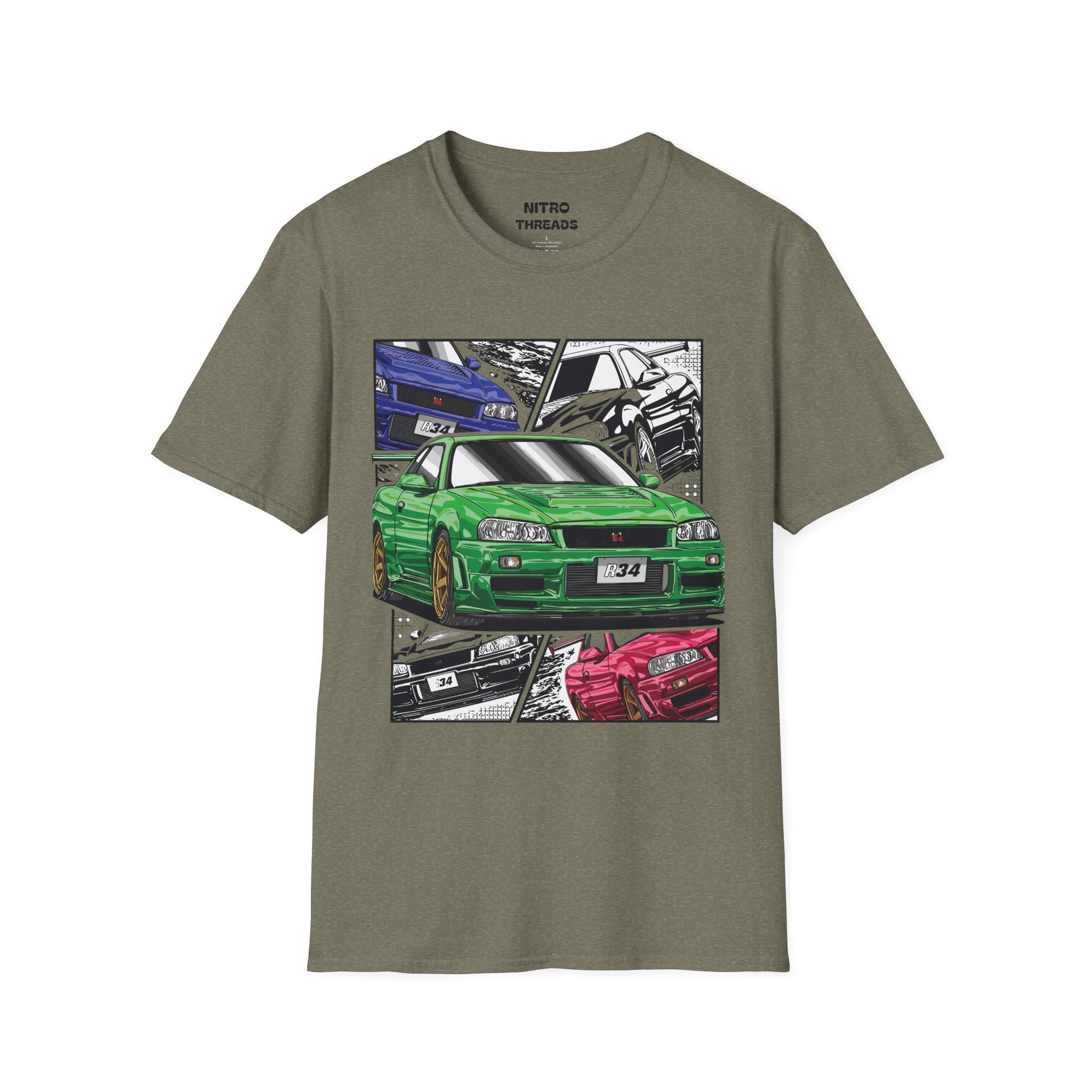 Retro Car Graphic Tee Unisex T-Shirt