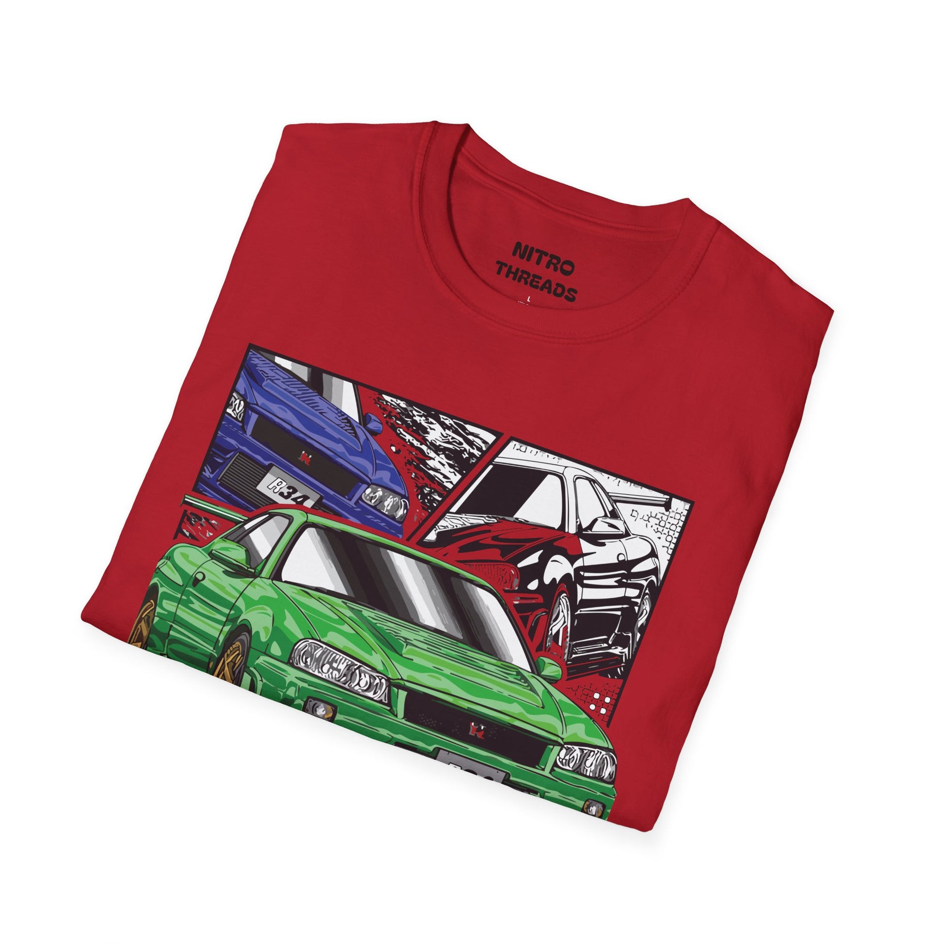 Retro Car Graphic Tee Unisex T-Shirt