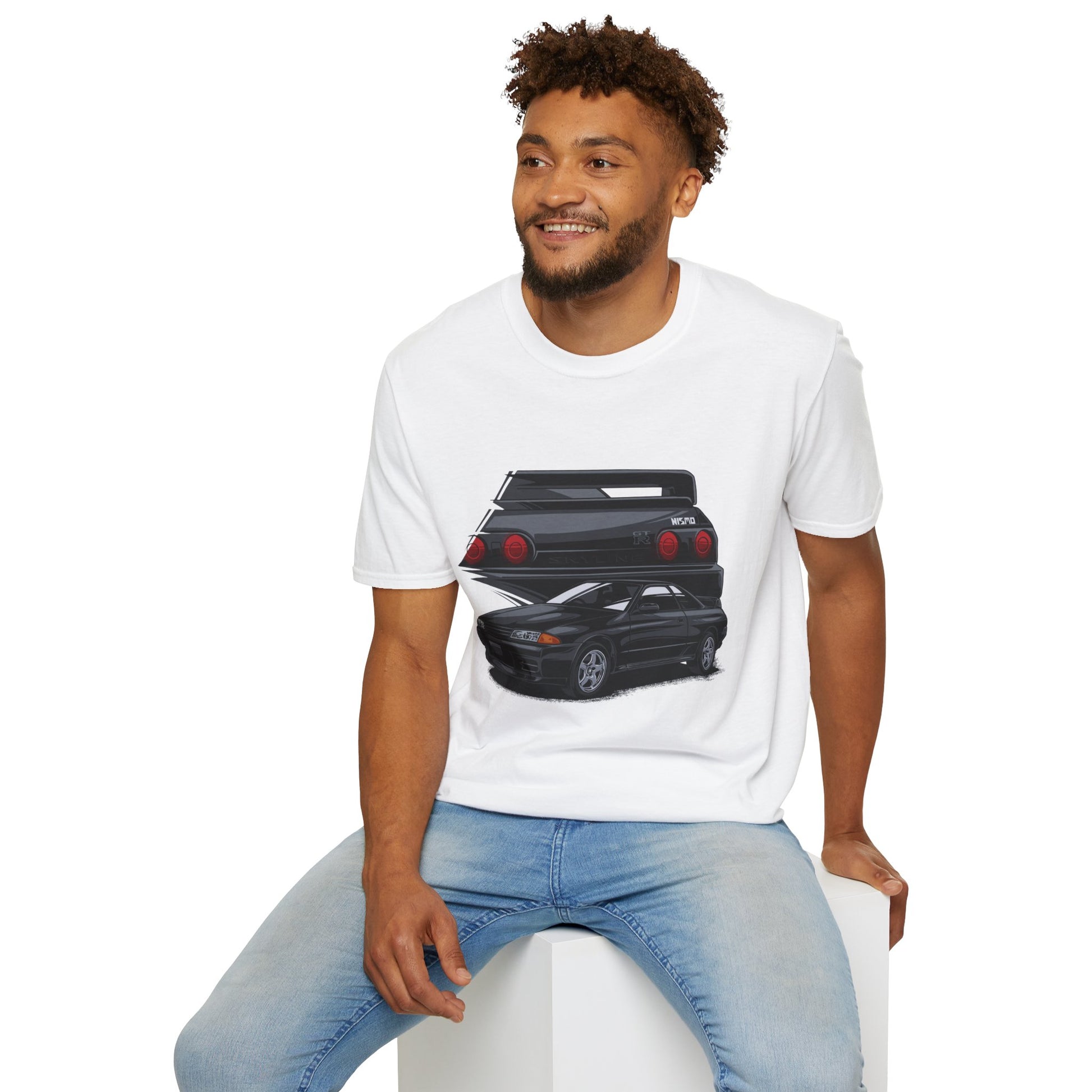Stylish Car Graphic T-Shirt