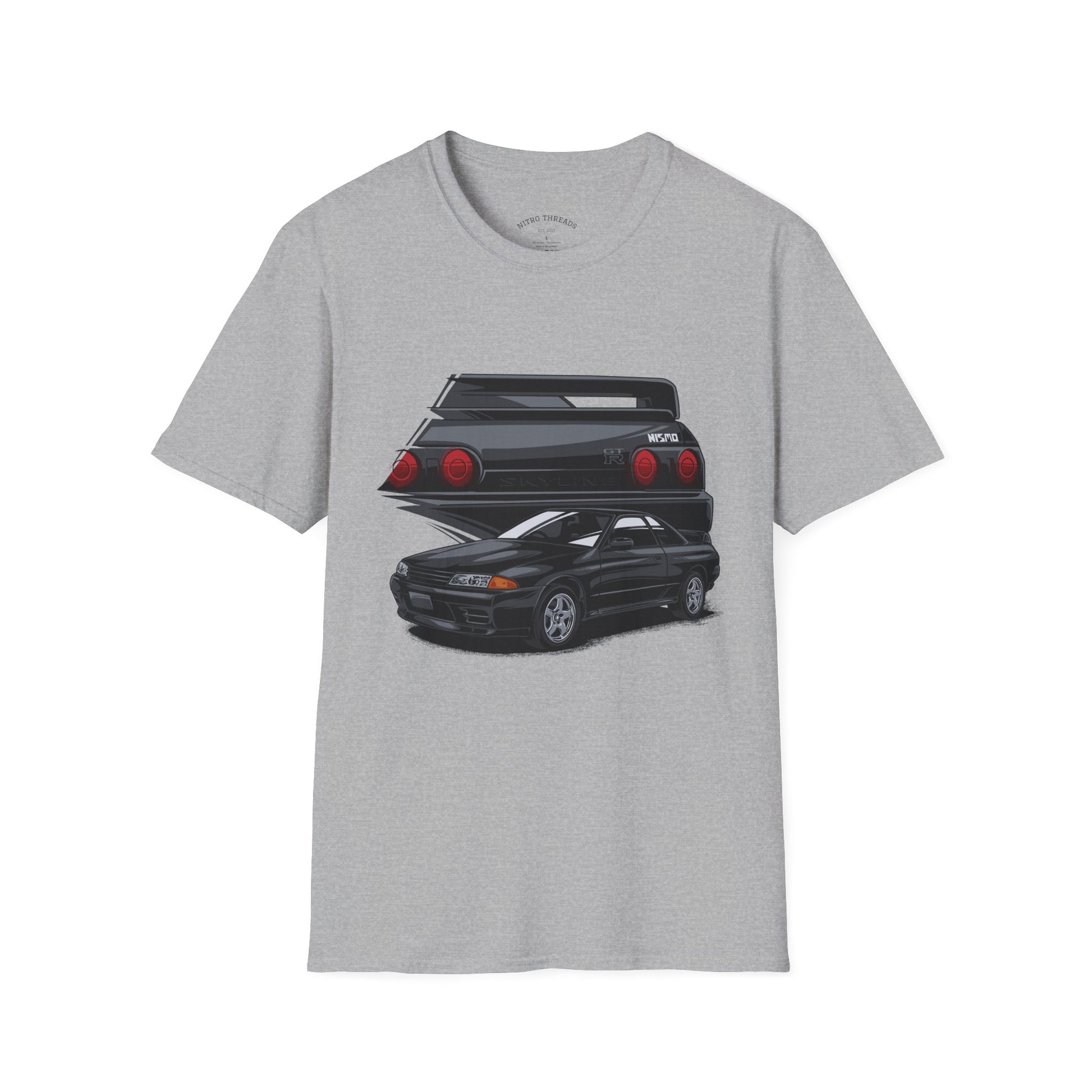 Stylish Car Graphic T-Shirt