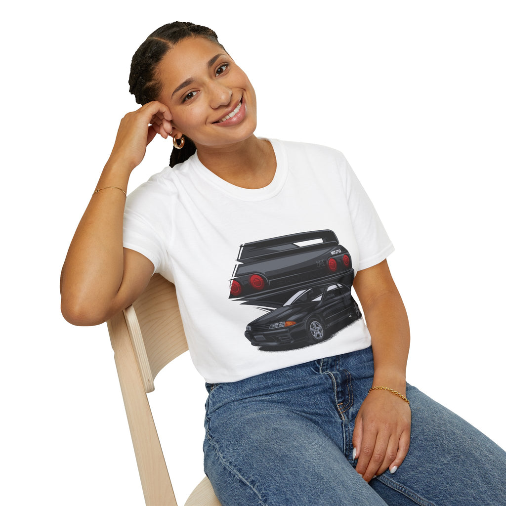 Stylish Car Graphic T-Shirt