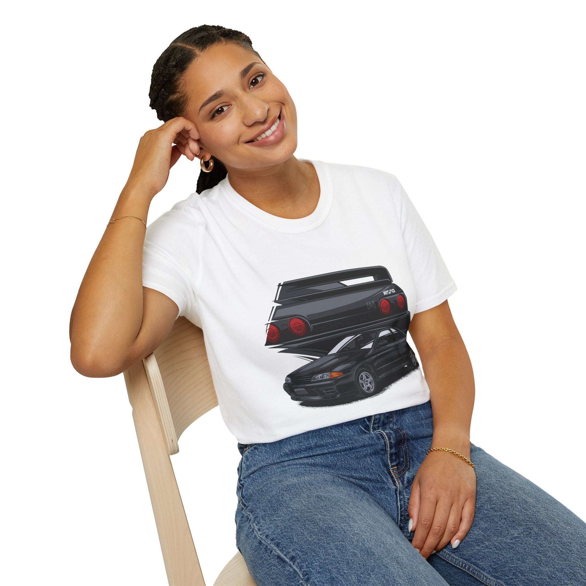 Stylish Car Graphic T-Shirt