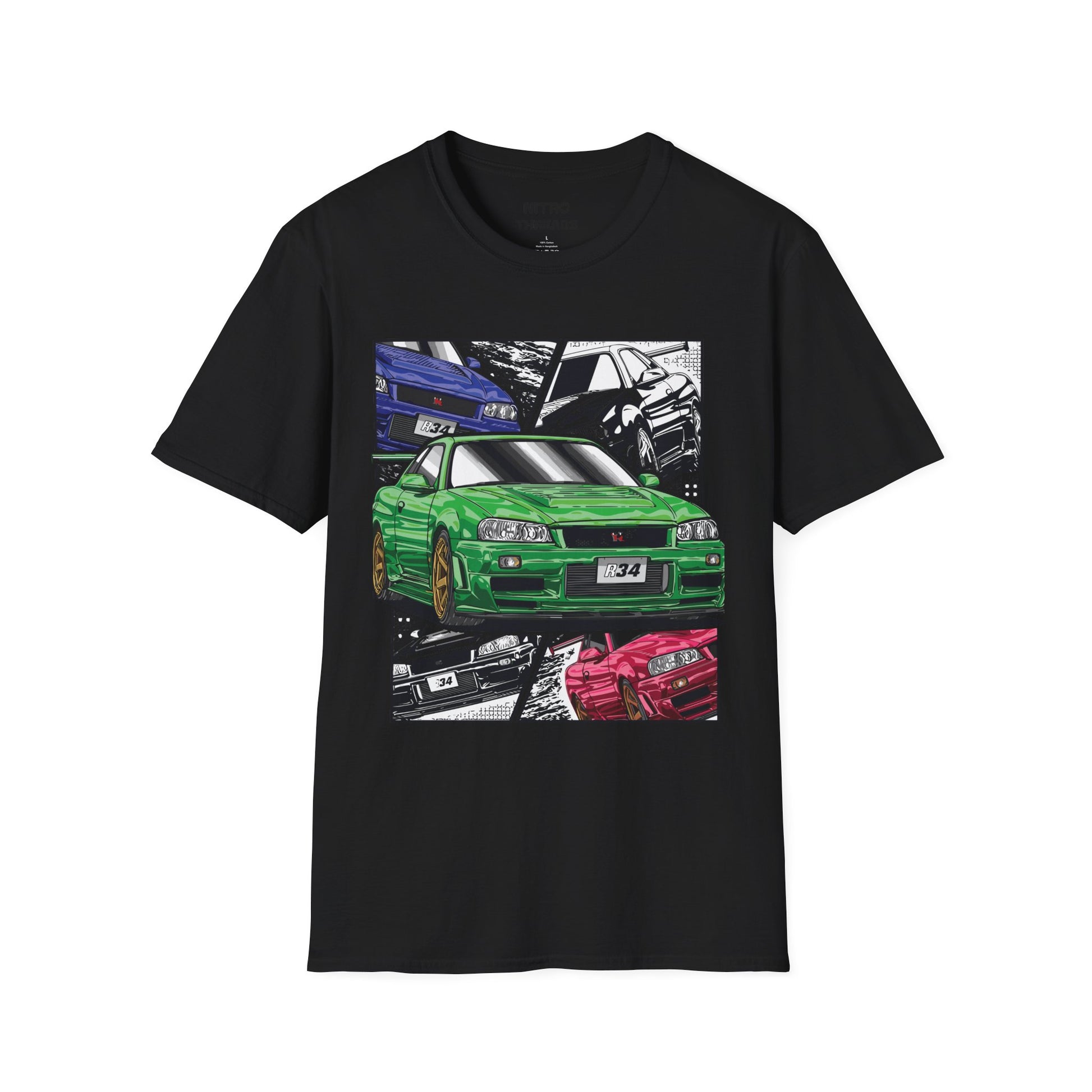 Retro Car Graphic Tee Unisex T-Shirt