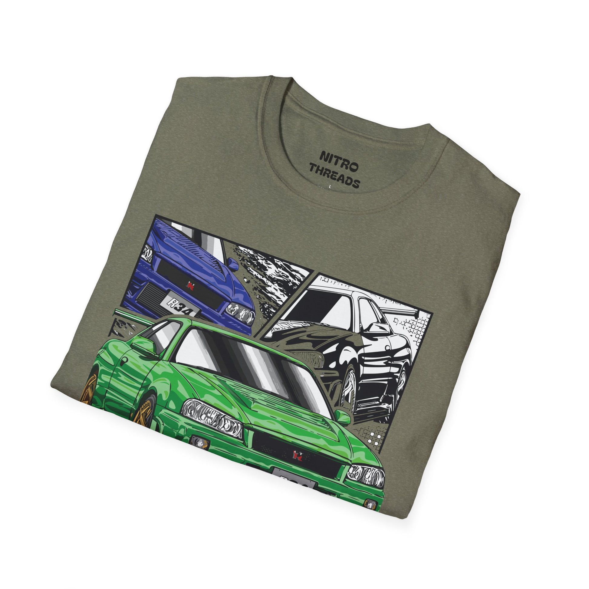 Retro Car Graphic Tee Unisex T-Shirt