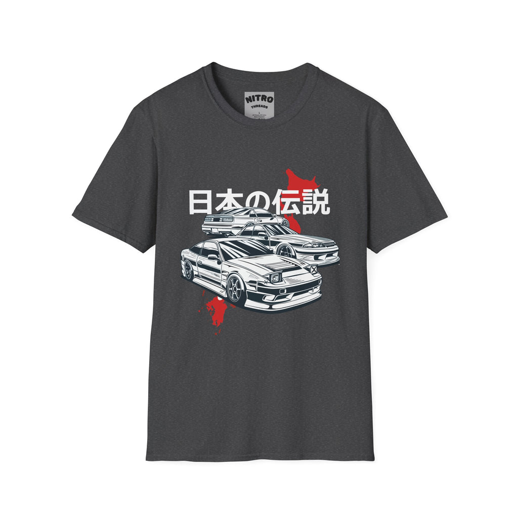 Japanese Legend Car Graphic Tee, Unisex Softstyle T-Shirt