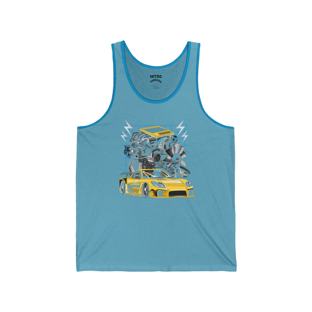 Racing Inspired Unisex UNISEX TANK TOP